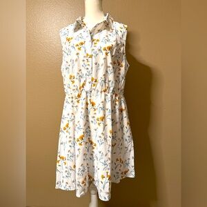 NWT Lightweight Floral Dress XL